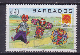 Barbados 2001 Mi. 1009     1.40 $ Internationale Briefmarkenausstellung PHILANIPPON '01 Flugdrachenmodel - Barbados (1966-...)