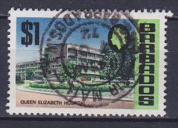 Barbados 1970 Mi. 310     1 $ Bauwerke Queen Elizabeth Hospital Deluxe Airmail Barbados Cancel !! - Barbados (1966-...)