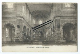 CPA - Chaulnes - Interieur De L´église - Chaulnes