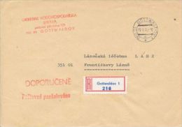 C10052 - Czechoslovakia (1976) 760 01 Gottwaldov 1 - Storia Postale