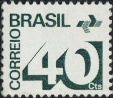 BX0718 Brazil 1972 Poor Ticket 1v MNH - Neufs