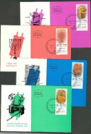 Israel MC - 1985, Michel/Philex No. : 1007-1010 - MNH - *** - Maximum Card - Maximumkarten