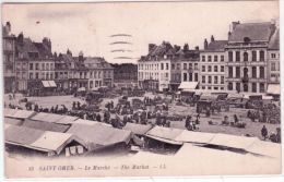 53- ST-OMER - Le Marché - Ed. L  L - Saint Omer