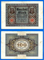 Allemagne 100 Mark 1920 Serie H Reichsbanknote 7 Chiffres Germany 8 Digits Que Prix + Port - 100 Mark