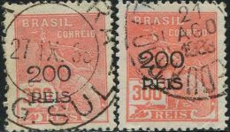 BX0785 Brazil 1933 Mercury And Earth 2v MLH - Neufs