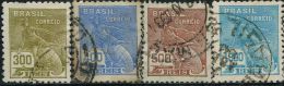 BX0788 Brazil 1920 Mercury The Messenger Of God 4v USED - Unused Stamps