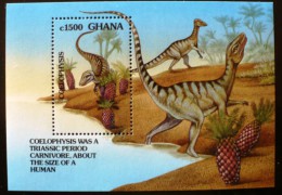 GHANA Prehistoire. Animaux Prehistoriques (yvert BF 189) ** MNH, Sans Charniere. - Vor- U. Frühgeschichte