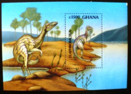 GHANA Prehistoire. Animaux Prehistoriques (yvert BF 200) ** MNH, Sans Charniere. - Prehistorics