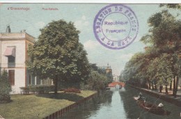 1912 - CARTE De S´GRAVENHAGE (NEDERLAND) Avec CACHET De La "LEGATION De FRANCE à LA HAYE" Pour PARIS - Storia Postale