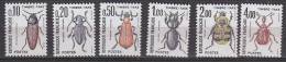 M4052 - FRANCE TAXE Yv N°103/08 ** Insectes, Coléoptères - 1960-.... Mint/hinged