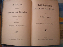 E.Werner  - E. Burstenbind - FRUHLINGSBOTEN - Romane Und Novellen - Leipzig - Duitse Auteurs