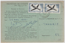 1967 - POSTE AERIENNE Sur ORDRE De REEXPEDITION De ST PAUL 3 CHATEAUX (DROME) - 1960-.... Covers & Documents