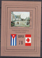 B0973 - CUBA BF  Yv N°53 ** TABLEAUX - Hojas Y Bloques