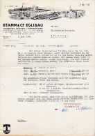 SV ZH EGLISAU 1948-5-1 STAMM & Cie Wagendecke Wachstuch Und Kunstleder Fabrik - Switzerland