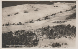 AK Schellerhau Fliegeraufnahme Luftbild Winter Bei Bärenfels Kipsdorf Altenberg Oberbärenburg Zinnwald Rehefeld Holzhau - Schellerhau