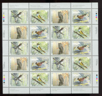 Canada **   N° 1556 à 1559 -  Faune - Oiseaux -  Feuillet  - - Blocs-feuillets