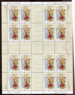 Canada **   N° 1873 - 1700e Aniversairee De L' Eglise Arménienne  Feuillet  -  16 Timbres - Blocks & Sheetlets