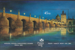 RO)2008 CZECH REPUBLIC, BRIDGES, SOUVENIR, MNH - Unused Stamps