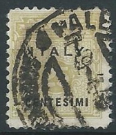 1943 OCCUPAZIONE ANGLO AMERICANA SICILIA USATO 25 CENT - ED590-4 - Occ. Anglo-américaine: Sicile