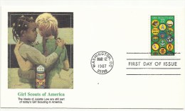 U.S.A.: F.D.C. Girl Scouts Of America - Cartas & Documentos