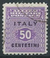 1943 OCCUPAZIONE ANGLO AMERICANA SICILIA USATO 50 CENT - ED591 - Occup. Anglo-americana: Sicilia