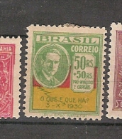 Brazil * & Sobretaxa Das Vitimas Da Revolução De 3 De Outubro, O. Aranha 1931 (223) - Unused Stamps