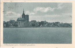 STRALSUND Pommern Von Altefähr Gesehen 1.4.1923 Gelaufen - Stralsund