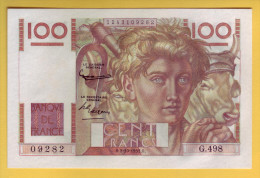 BILLET FRANCAIS - 100 Francs Jeune Paysan 2.10.1952 Neuf - - 100 F 1945-1954 ''Jeune Paysan''