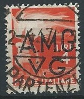 1945-47 TRIESTE AMG VG USATO DEMOCRATICA 4 LIRE - ED596-2 - Gebraucht