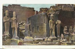 =AK EGYPTEN  THEBS 1914 - Pyramides