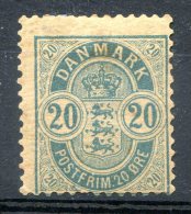 DENMARK Yvert # 37, MH, VF - Ongebruikt