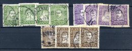 DENMARK Yvert # 153/164 (Yvert # 159 Is A Little Thinned) Complete Set Used - Nuovi