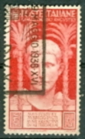 Italien 1937 Kaiser Augustus Mi. 576, 577, 578, 580, 582 Gest. - Sonstige & Ohne Zuordnung