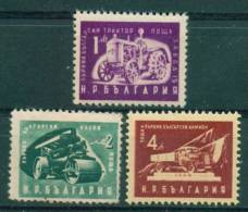 + 0817 Bulgaria 1951 Transport > Trucks  > Tractor , Steam Roller , Truck **MNH /Freimarken: Volkswirtschaft - LKW