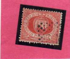 SAN MARINO 1877 - 1890 STEMMA COAT OF ARMS ARMOIRIES CENT.20 USATO USED - Gebraucht