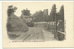 BLAMONT- Train Arrivant A La Gare,Le Vieux Chateau - Blamont