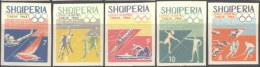 ALBANIA - SPORT - Olympic Tokyo - Hockey - Cycling - Football - Box  - **MNH - 1964 - Rasenhockey