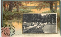 69 LYON - Le Parc De La Tête D'Or - Un Coin Du Parc Le Dimanche - Sonstige & Ohne Zuordnung