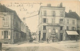70 GRAY - La Grande Rue Et Pierre Fournier - Gray