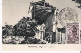 ORLEANSVILLE (CHLEF) L'EGLISE APRES LE SEISME 1954 - Chlef (Orléansville)