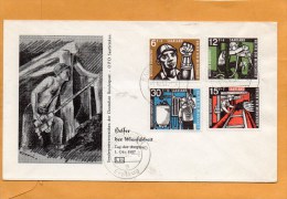 Saar 1957 FDC - FDC