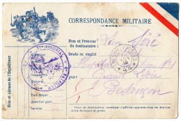 TB 146 - MILITARIA - Carte Franchise Militaire - Soldat Du 37e Régiment Colonial 6e Bataillon Pour BESANCON - Briefe U. Dokumente