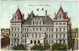 Albany, N.Y. The Capitol - Postmark 1910 - S L & Co - Albany