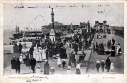 PORTSMOUTH (England, Hampshire) Clarens Piere Southsea 1900?, Karte Geknickt, Abgel.Marke - Portsmouth