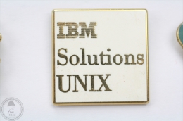 IBM - Solutions UNIX - Arthus Bertrand Paris - Pin Badge #PLS - Arthus Bertrand