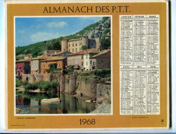 Calendrier Des Postes Almanach P.T.T. 1968 Morbihan - Big : 1961-70