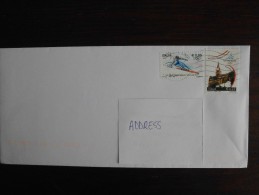 Italy 2010 - Letter / Envelope With Stamps Olympic Winter Games Vancouver 2010 + Torino 2006 - Invierno 2010: Vancouver