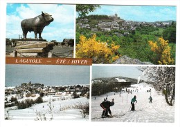 12 - Laguiole - Eté / Hiver - Multi-vues - Editeur: Bos (ski) - Laguiole