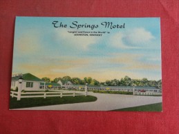 Kentucky>> Lexington  The Springs   Motel   Ref  1410 - Lexington