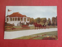 Iowa> Davenport Pavilion  Central  Park     Ref  1410 - Davenport